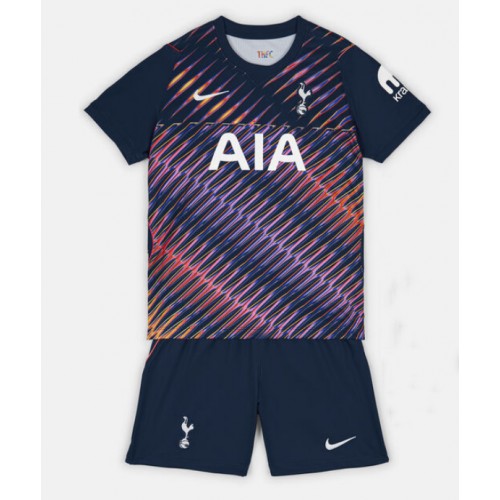Stroje piłkarskie Tottenham Hotspur Koszulka Wyjazdowej dla dzieci 2026-27 Krótki Rękaw (+ szorty)